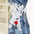 Cute Puppy cortina fechos/titulares (2-Pack)