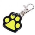 Bonito Pet Paw colar LED Keychain (2 * AG13)