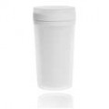 Café/chá PP isolados vácuo caneca - branco (240 ml)