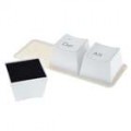 Bonito teclado Ctrl + Alt + Del copo Set - branca (350 ml)