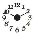 Interior DIY elegante decoração Wall Clock (1 * AA/cores sortidas)