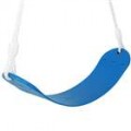 Baby de EVA flexível Swing assento c / corda de cânhamo (azul)