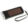 USB recarregável + Solar Lanterna 3 LED auto-recarga psto