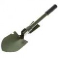 3-em-1 Mini militar dobrar apontado Spade com Saw Blade & bússola