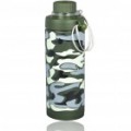 Garrafa garrafa térmica de alumínio - camuflagem (350 ml)