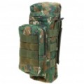 Saco de garrafa de água de lona de camuflagem militar