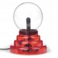 AC alimentado Plasma Ball luz vermelha Lightning esfera (210 ~ 250V)