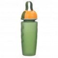 Taça de garrafa de água esportes ao ar livre com cinta - verde-escuro (500 ml)