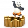 Bonito KungFu Panda Po figura resina cinzeiro