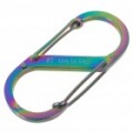 Nite Ize S-Biner aço inoxidável Carabiner Clip - cores sortidas (tamanho # 2)