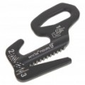 Endurecedor de corda Nite Ize Carabiner - preto (tamanho M)