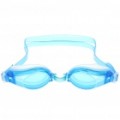 Óculos de natação Goggle lente PC elegante c / caixa de transporte - azul