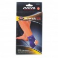 Protetor esportivo tornozelo elástico suporte cinta Wrap - azul (par)