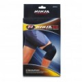 Protetora esportes elástica joelho suporte cinta - Black (1 peça)