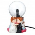 Amantes casais estilo elétrico Magic Ball com luz vermelha piscando luz (210 ~ 250V)