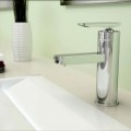 Elegante Single Lever latão Bathroom Faucet