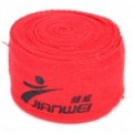 Boxe adesiva Sports bandagem/mão quebra - vermelho (par)