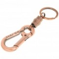 Clip com mola porta-chaves - cobre mosquetão de aço inoxidável durável Vintage