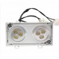 6W 3300K 370LM quente branco LED teto baixo luz (85 ~ 265V)