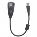 USB 2.0 Virtual 7.1 Channel Surround Sound Card Caleb (20 cm-cabo)