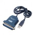 USB 1.1/2.0 paralela cabo da impressora (preto)