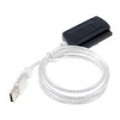 USB 2.0 para SATA/IDE 5 cabo componente (preto)