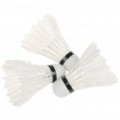 NINJA esporte Badminton Feather volantes - White (3 peças)