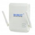 2.4 GHz 3800mW 802.11 b/g 150Mbps USB 2.0 adaptador de rede sem fio Wi-Fi c / 2 antenas (58dBi)