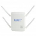 Exclusivo 2,4 GHz 3800mW 802.11 b/g 150Mbps WiFi Wireless adaptador de rede USB c / 4 antenas (68dBi)