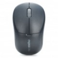 Rapoo 1090P 5,8 GHz Wireless 1000DPI mouse óptico com receptor USB - preto (1 x AA)