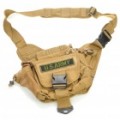 Militar tático jogo de guerra multiuso Shoulder Bag - Coyote Tan