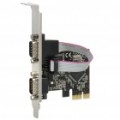 Serial RS-232 portas PCI-Express Multi i/O Card dual