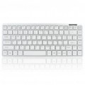 87-Chave Bluetooth v 2.0 Wireless teclado QWERTY + teclado protetora Silicone cobre (2 x AAA)