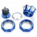 Bicicleta de ligas de alumínio AEST integrada auricular - azul