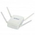 X 800 2,4 GHz 3800mW IEEE 802.11 b/g 150Mbps USB WiFi adaptador de rede Wireless c / 4 antenas - branco