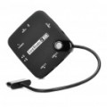 Multifuncional Leitor de Carto USB Hub para Samsung Galaxy Tab 10.1 - preto (máx. 16 GB)