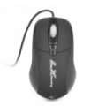USB 2400DPI Gaming Mouse óptico - preto