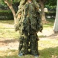 Tactical fotografia Woodland camuflagem Ghillie Suit