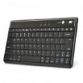 Recarregável 2,4 GHz v 3.0 teclado Wireless Bluetooth 83-chave - preto