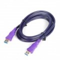 USB 3.0 velocidade Super homens dados cabo - roxo (1,8 m)