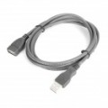 USB macho para cabo de extensão dados feminino - cinza profundo (1,5 m-comprimento)