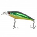 Realistas peixes estilo pesca isca c / agudos ganchos - verde + dourado