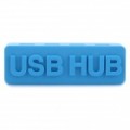 USB 1.1 Hub de 4 portas - azul