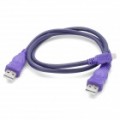 USB 2.0 macho para USB macho + Mini USB macho conexão cabo (50 cm)