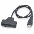 SATA para USB 2.0 Adapter Cable - preto (MCB836 / 40 CM-comprimento)