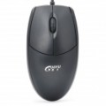 Alto desempenho 1000DPI Optical Mouse PS2 - preto (130 CM-cabo)