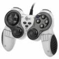 Betop BTP-2118 Dual-choque USB Vibration Gamepad jogo controlador para PC Games - preto + branco