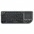 Mini portátil recarregável 66-chave v 2.0 teclado Wireless Bluetooth c / 1.7 
