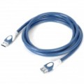 USB 3.0 AM ao cabo AF - azul (1.8M-comprimento)