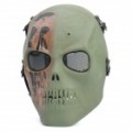 Crânio Head máscara de esportes ao ar livre com cinta elástica - cor aleatória